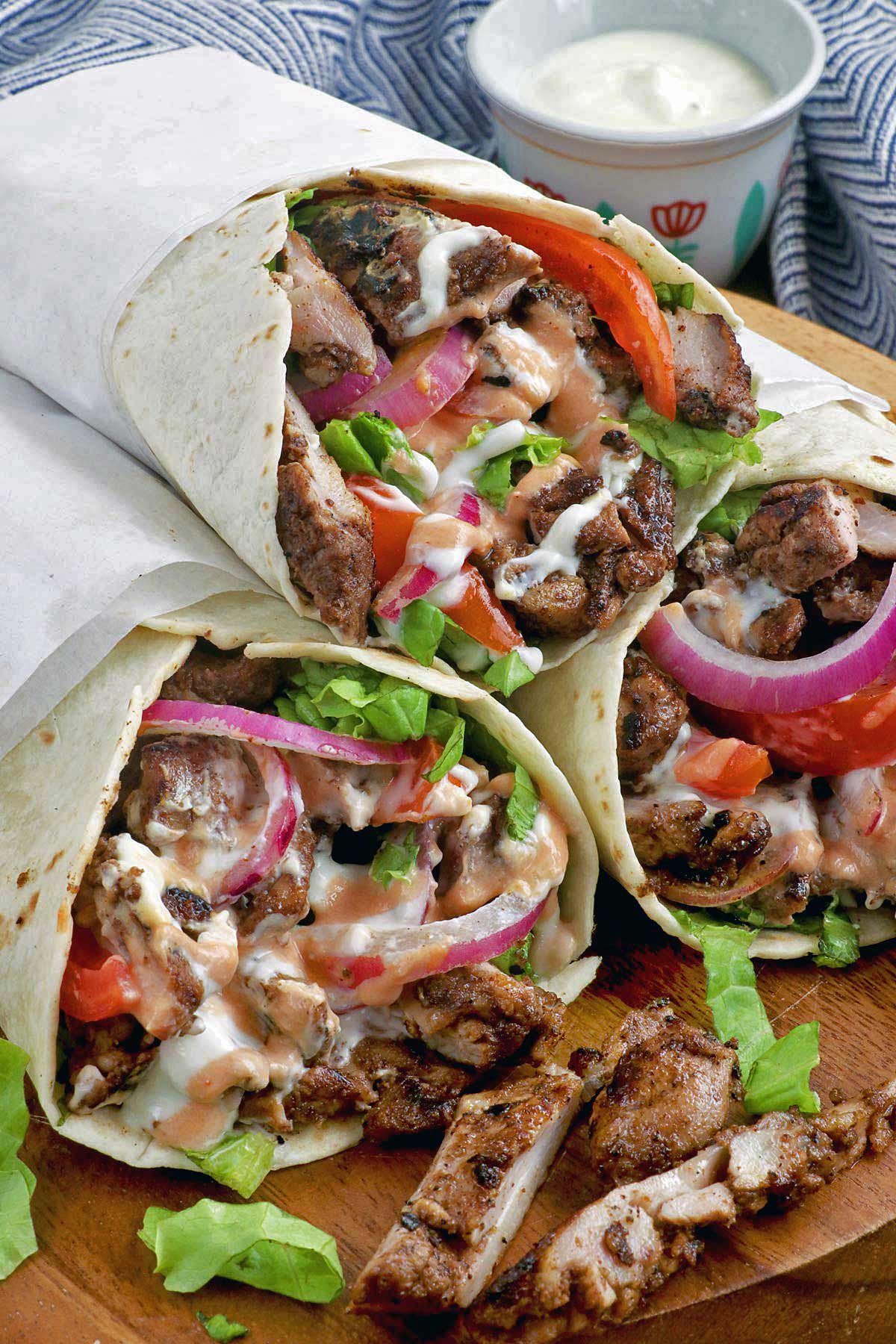 BEEF AND CHICKEN Shawarma